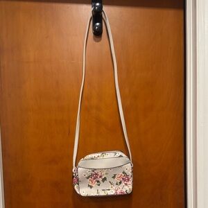 Floral Gray Nine West Crossbody Bag